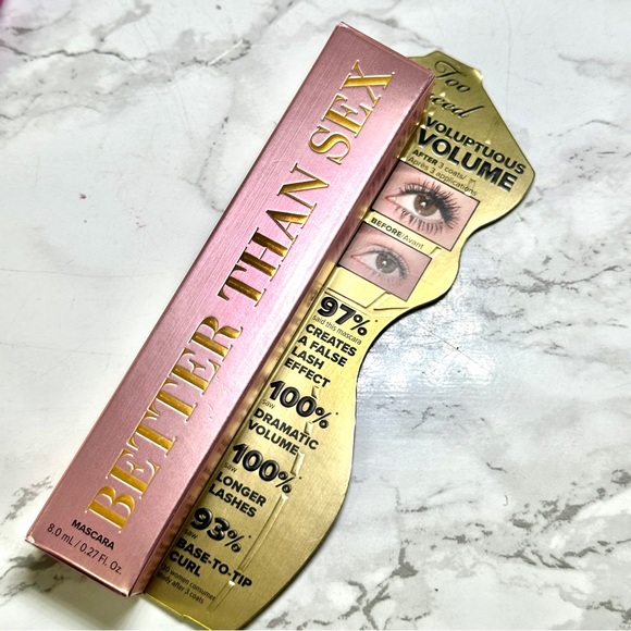 Too Faced Better Than Sex Volumizing Mascara NIB - Picture 13 of 16